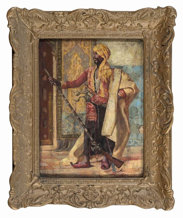 DIPINTO SOLDATO ARABO