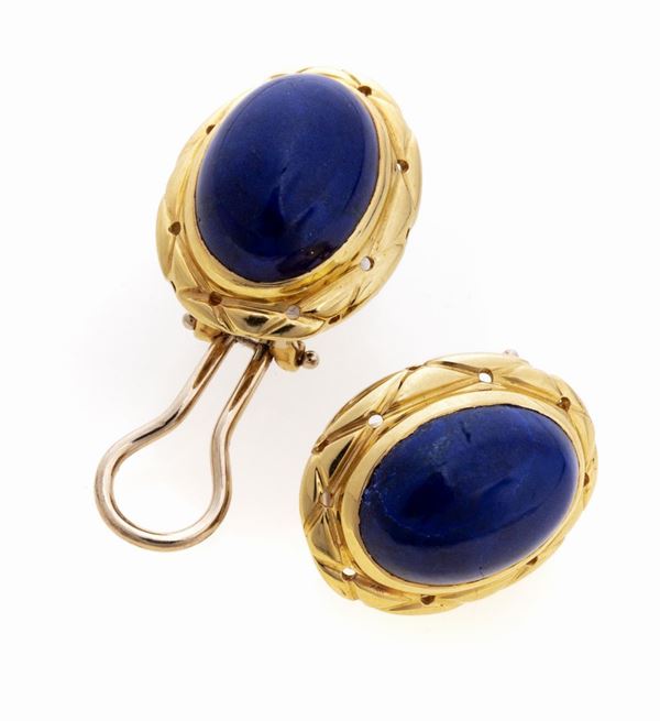 COPPIA DI ORECCHINI CON LAPISLAZULI