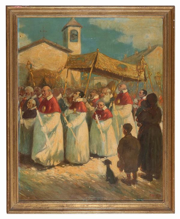 DIPINTO PROCESSIONE