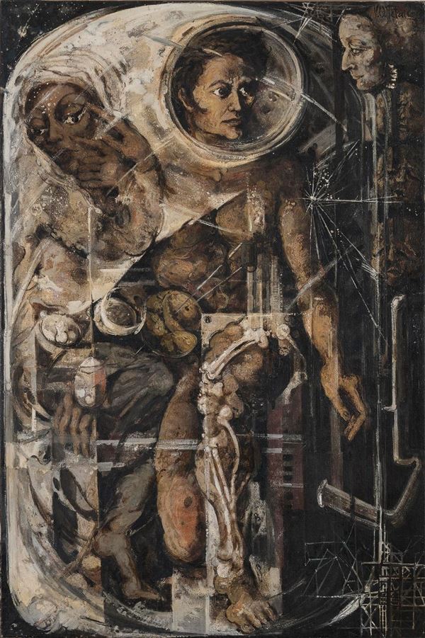 DIPINTO DI OTTONE PETRILLO