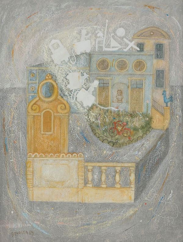 DIPINTO DI ENRICO BENAGLIA