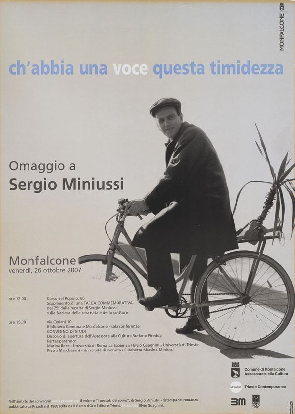 LOTTO CARTACEO DEDICATO A SERGIO MINIUSSI