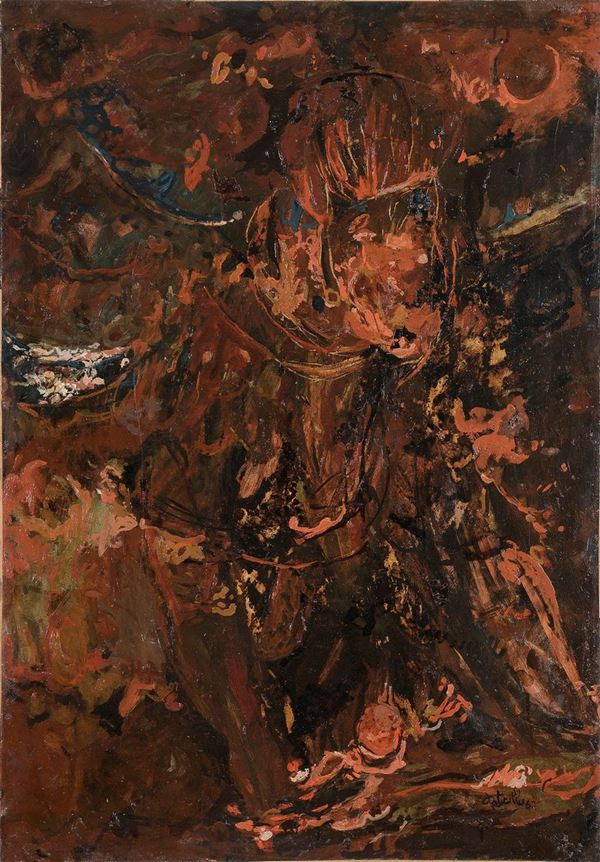 DIPINTO DI OTTONE PETRILLO