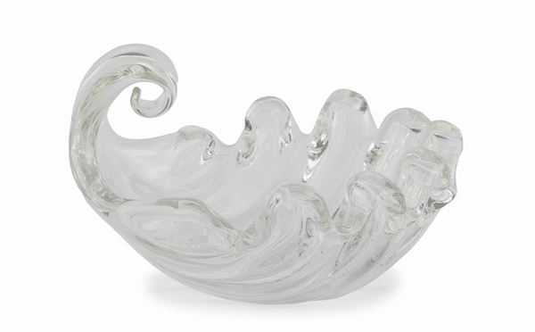 CONCHIGLIA IN VETRO PROBABILMENTE BAROVIER &amp; TOSO