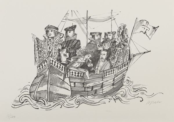 DUE STAMPE DI EMANUELE LUZZATI