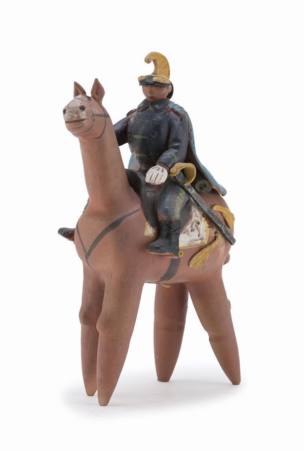 SOLDATO A CAVALLO DI UMBERTO PIOMBINO