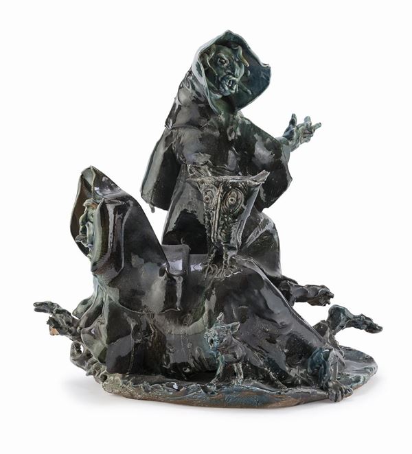 CERAMICA STREGA DI ELISEO SALINO