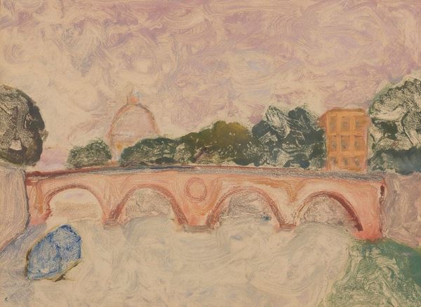 MONOTIPO TEVERE DI PITTORE ROMANO