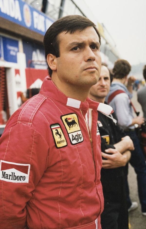 DUE FOTOGRAFIE RITRATTO DI PATRICK TAMBAY