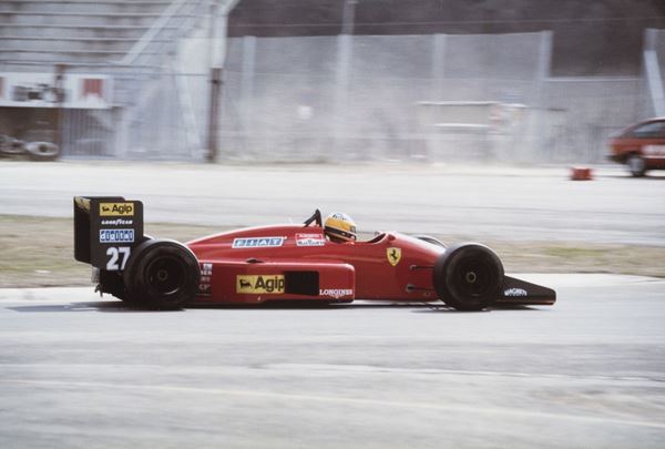 FOTOGRAFIA FERRARI DI MICHELE ALBORETO