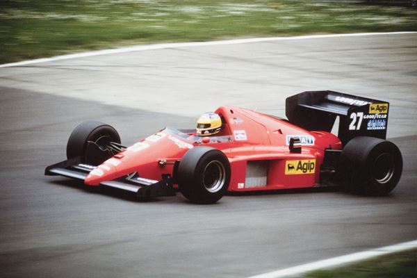 FOTOGRAFIA FERRARI DI MICHELE ALBORETO