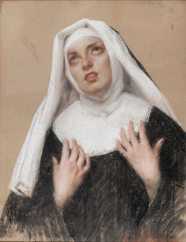 RITRATTO DI SUORA DI PAOLO EMILIO PASSARO