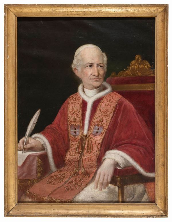 RITRATTO DI LEONE XIII DI PITTORE ITALIANO