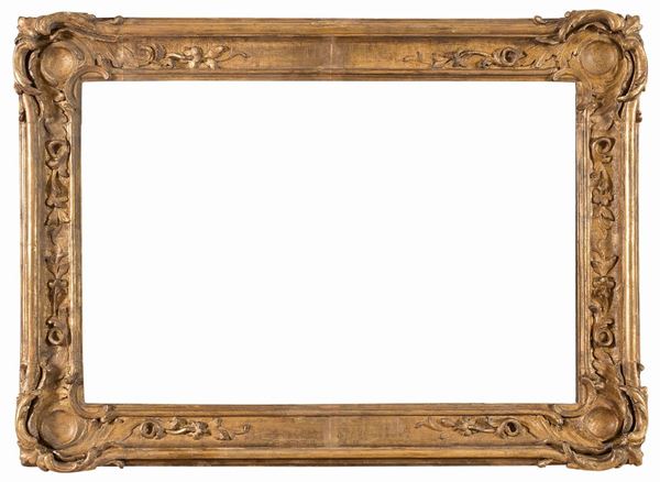 CORNICE IN LEGNO DORATO