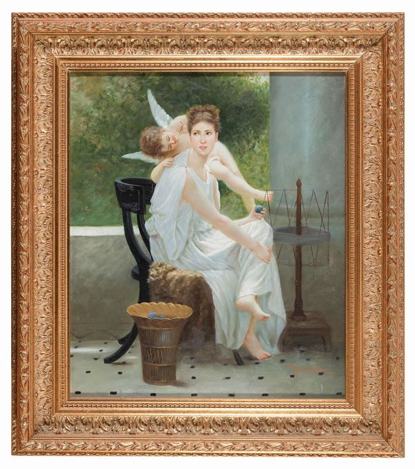 ALLEGORIA DI PITTORE ACCADEMICO
