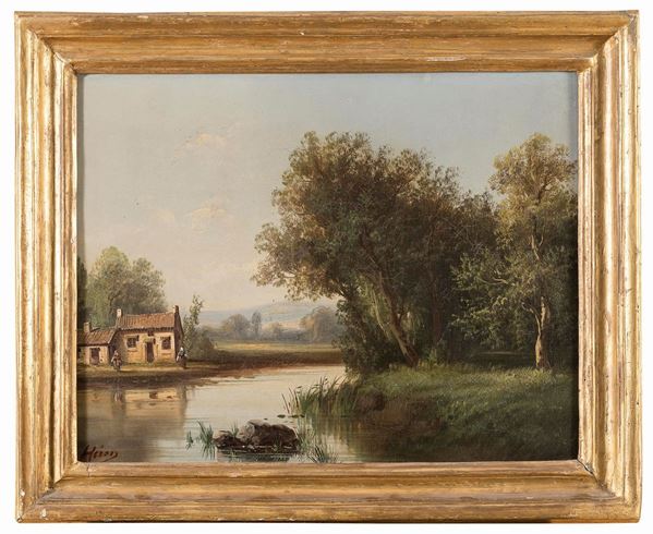 PAESAGGIO INGLESE F.TO HERON