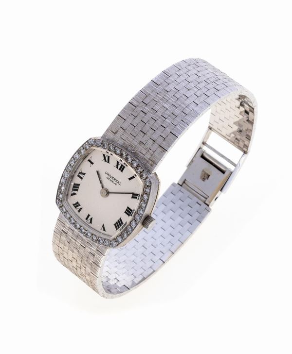 OROLOGIO DA POLSO UNIVERSALGENÈVE CON BRILLANTI