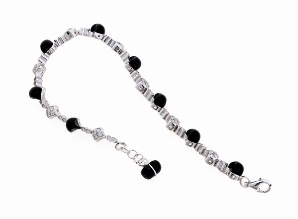BRACCIALE CON ONICE E BRILLANTI
