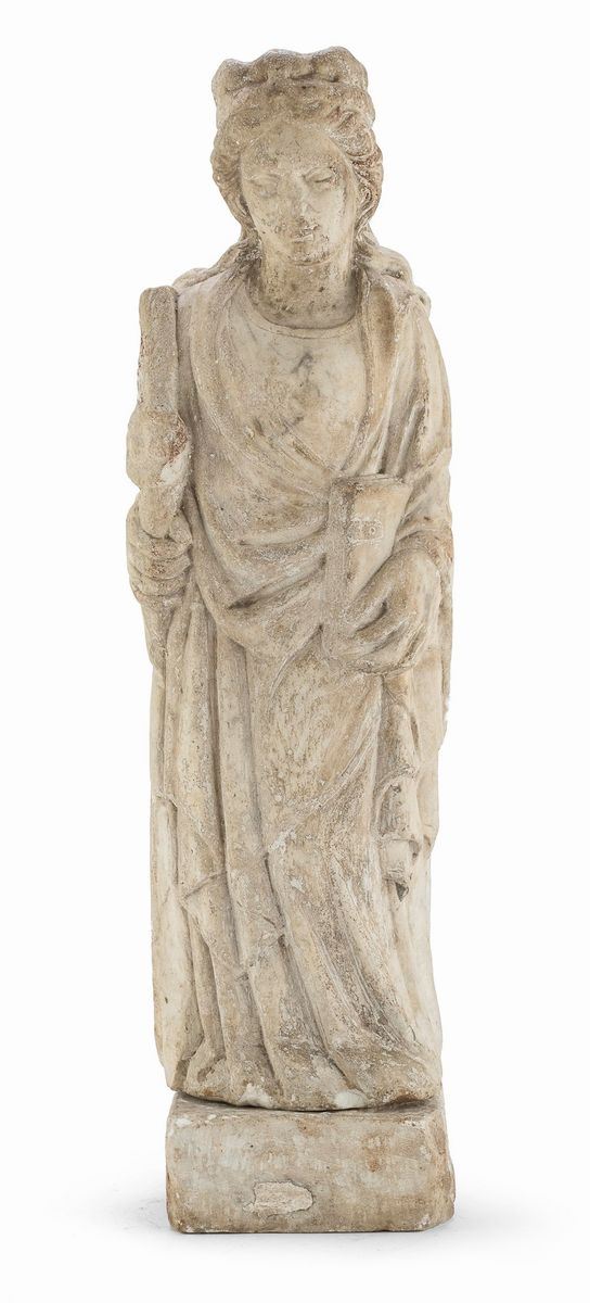 SCULTURA DI SANTA, PERIODO MEDIEVALE