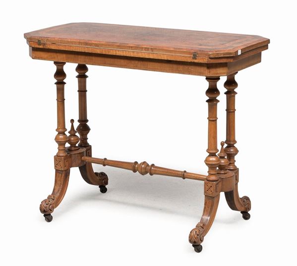 TAVOLINO DA GIOCO INGLESE