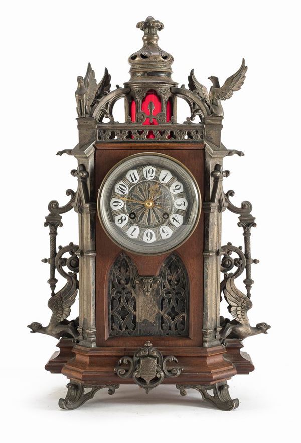 OROLOGIO NEOGOTICO DA TAVOLO