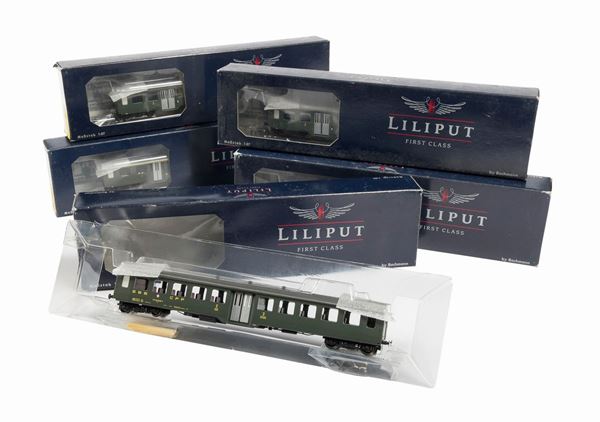 LOTTO CARROZZE PASSEGGERI SBB LILLIPUT