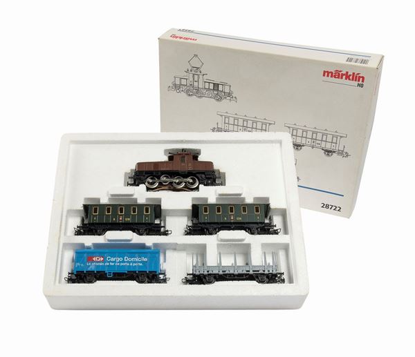 SET TRENO MISTO SBB M&#196;RKLIN