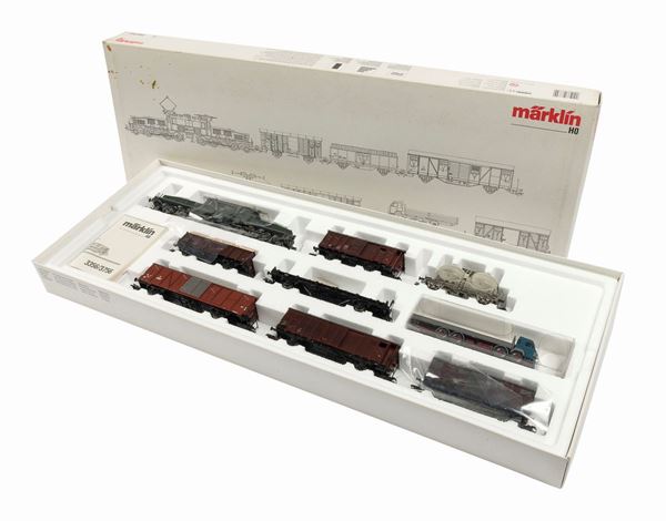 SET TRENO MERCI SBB M&#196;RKLIN