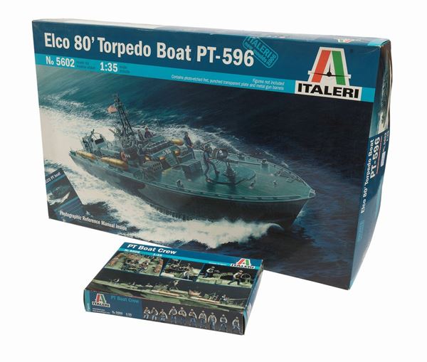 LOTTO PT BOAT ITALERI