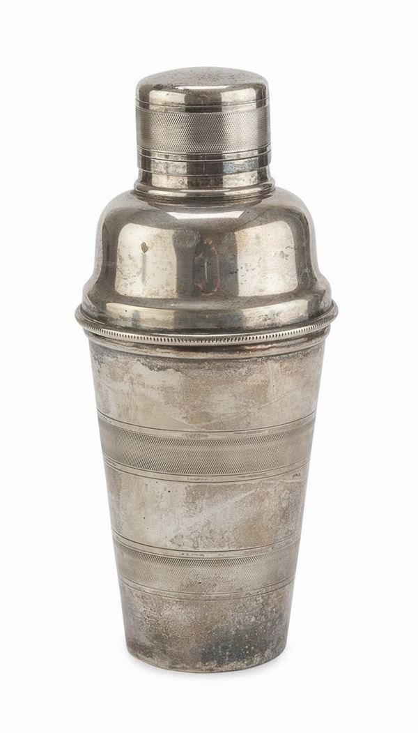 SHAKER IN SILVERPLATE, REGNO UNITO XX SECOLO