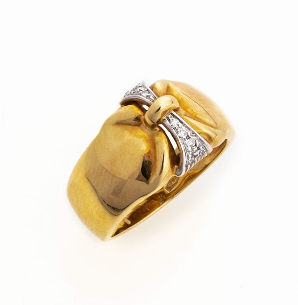ANELLO CON  BRILLANTI