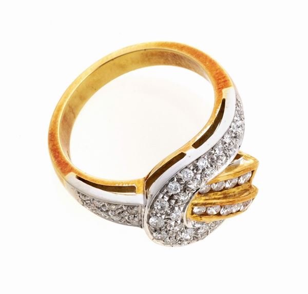 ANELLO CON BRILLANTI