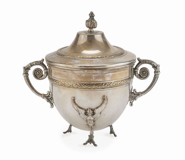 ZUCCHERIERA IN SILVERPLATE, INIZIO XX SECOLO