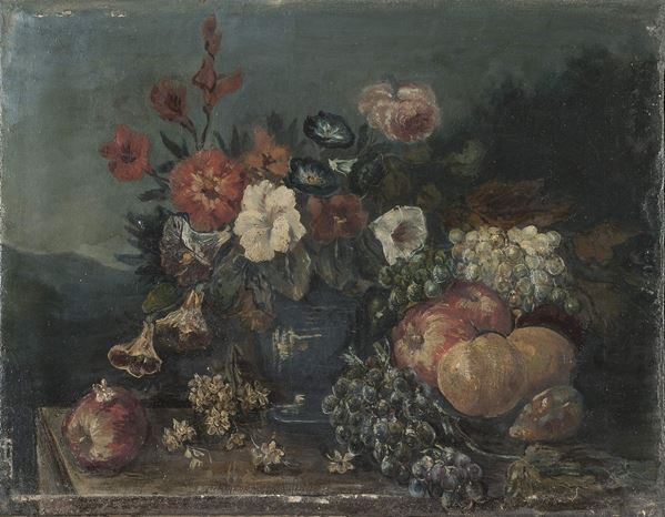COPPIA DI NATURE MORTE DEL XIX SECOLO