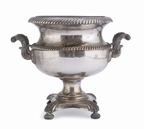 PARTE DI SAMOVAR IN SILVERPLATE