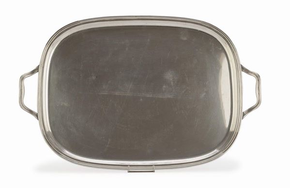VASSOIO IN ARGENTO, PUNZONE PADOVA 1944/1968
