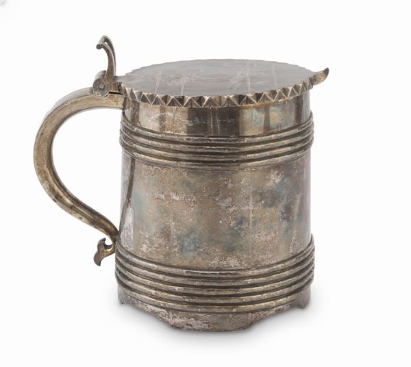 TANKARD PUNZONE SAN PIETROBURGO 1866