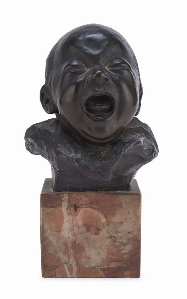 BRONZO BIMBO DI LIONELLO BALESTRIERI