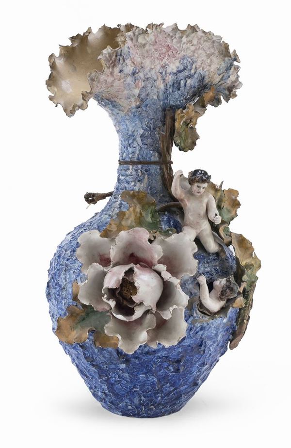 VASO IN CERAMICA, PROBABILMENTE CORINNA MODIGLIANI