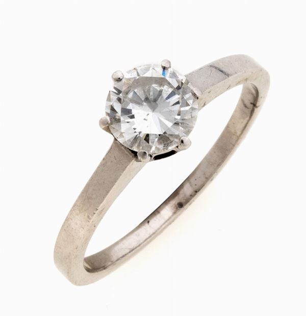 ANELLO  SOLITAIRE CON BRILLANTE