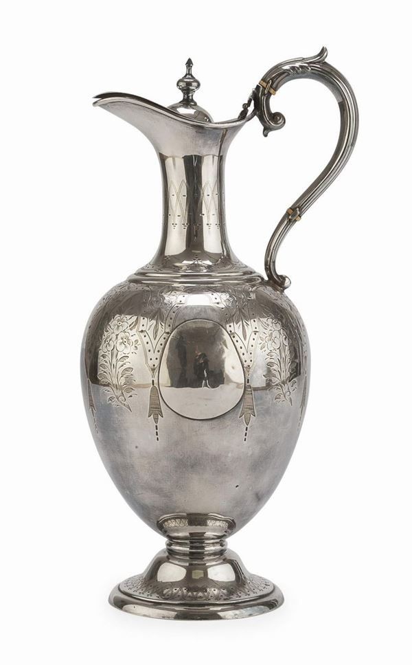 VERSATOIO IN SILVERPLATE, PUNZONE LONDRA 1880/1895
