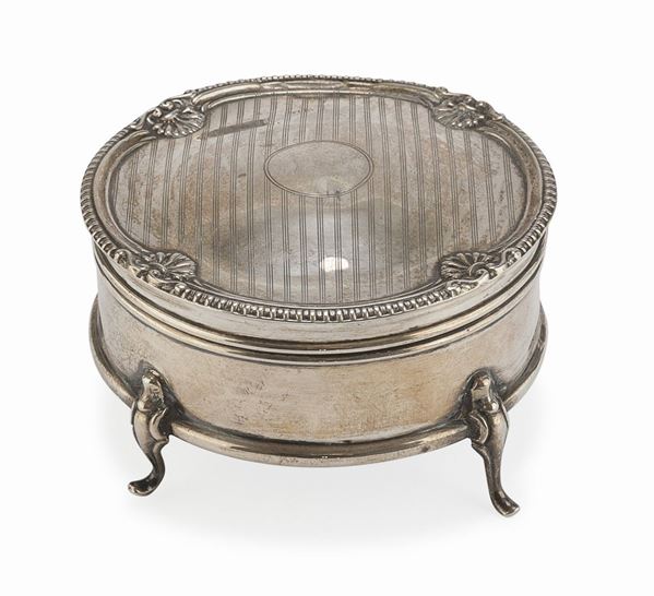 PORTACIPRIA IN ARGENTO, BIRMINGAM 1894/1930