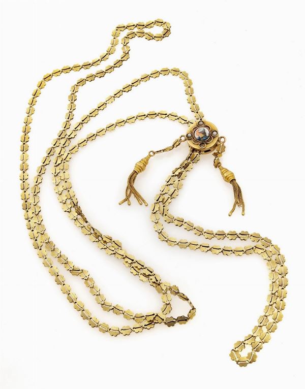 COLLANA SALI E SCENDI CON MINIATURA