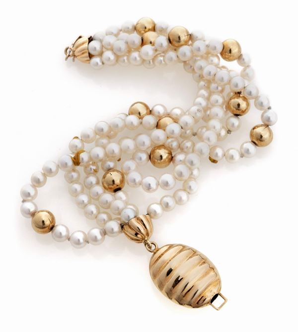 BRACCIALE CON PERLE