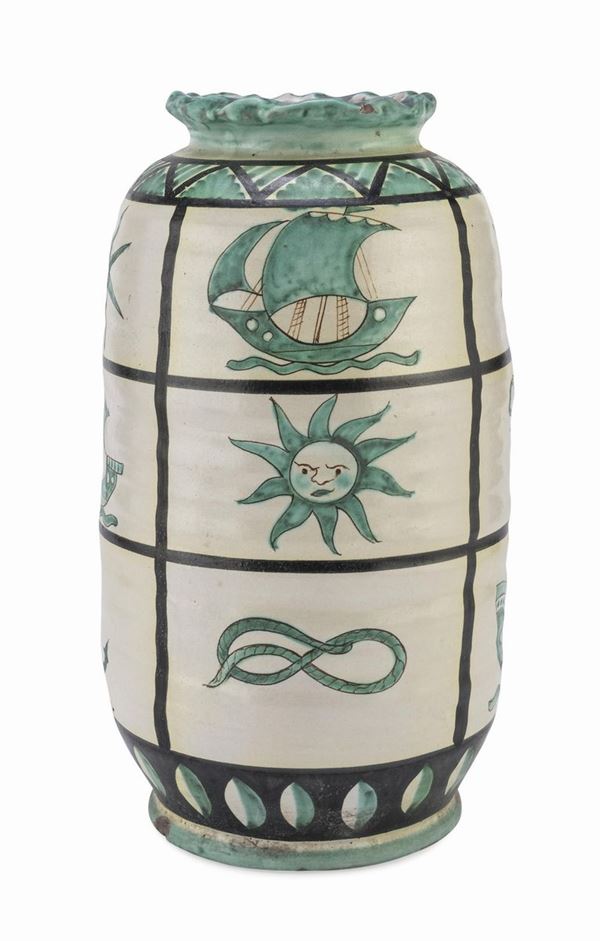 GRANDE VASO C.A.S. VIETRI ITALY