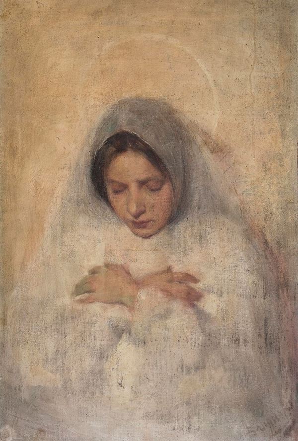 DIPINTO VERGINE DI PIETRO BRUGNETTI