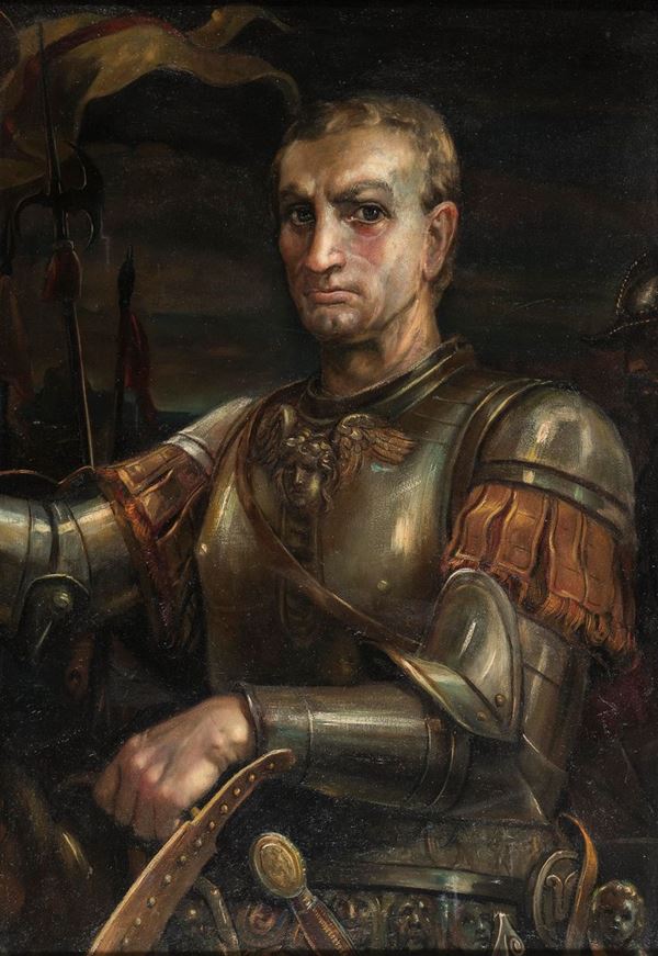 RITRATTO IN ARMATURA DEL NOVECENTO