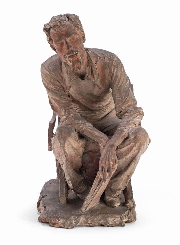 SCULTURA SOGNATORE DI CARLO FONTANA