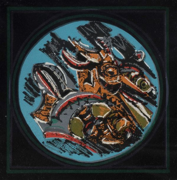 TEMPERA DI UMBERTO MASTROIANNI