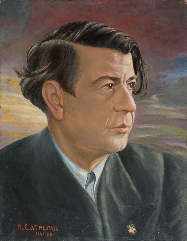 ROTRATTO DI UOMO F.TO N. CATALANI